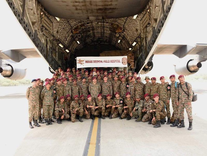 Image from: 'Operation Amistad': India dispatches humanitarian assistance to Venezuela following devastating earthquake