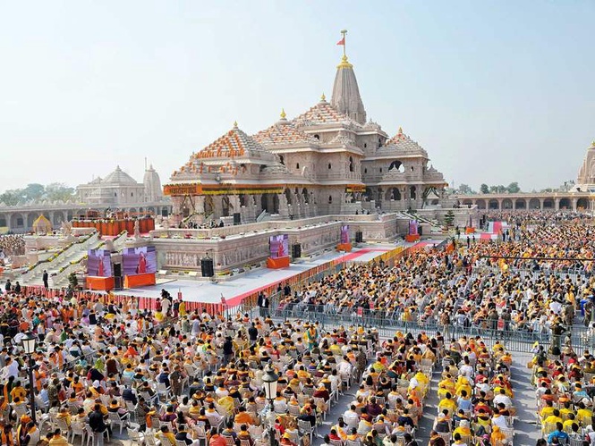 Image from: Ram Mandir donation embezzlement: Political firestorm erupts as key trustees resign, 8 remanded
