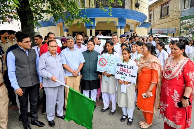 Image from: Himachal Speaker Pathania calls for people’s movement against drugs