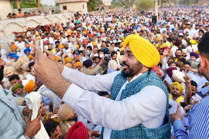 Image from: Least bothered about political rivals: CM Mann