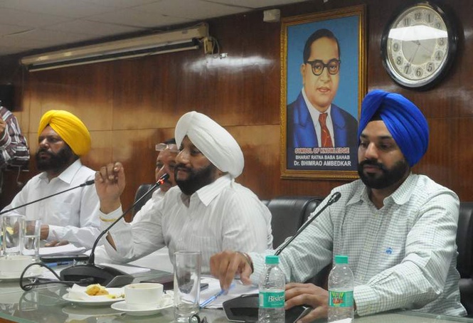 Image from: Mohali MLA calls the shots as son chairs first MC meeting as Mayor