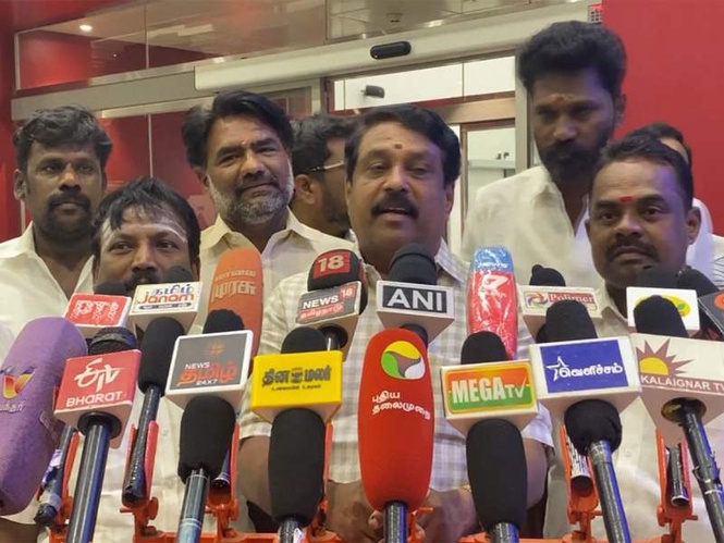 Image from: "Great betrayal' of the people of Tamil Nadu:" BJP's Nainar Nagendran on Venkat Narayana's appointment as Tamil Nadu government's special Representative to Delhi
