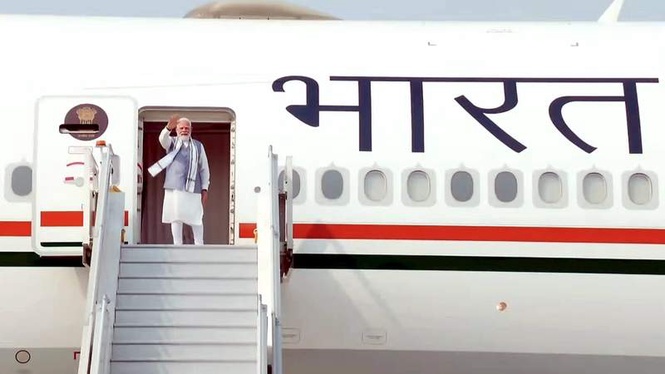 Image from: PM Modi leaves for Seychelles; to attend golden jubilee of country’s National Day