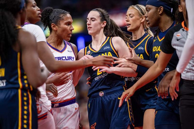 Image from: Indiana Attorney General demands harsher punishment for Alyssa Thomas after Caitlin Clark controversy