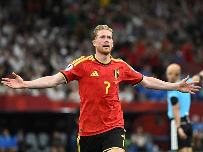 Image from: FIFA World Cup 2026: Kevin De Bruyne becomes first Belgium player to score in three editions