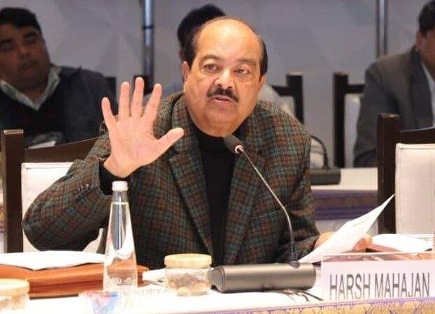 Image from: BJP MP Harsh Mahajan hospitalised after health deteriorates during Shimla protest