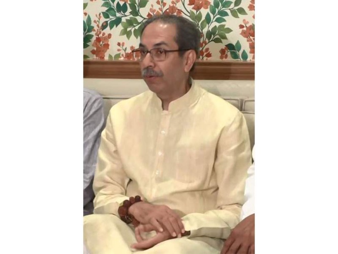 Image from: 'True Shivsainiks are with me': Uddhav Thackeray targets rebel Sena MPs