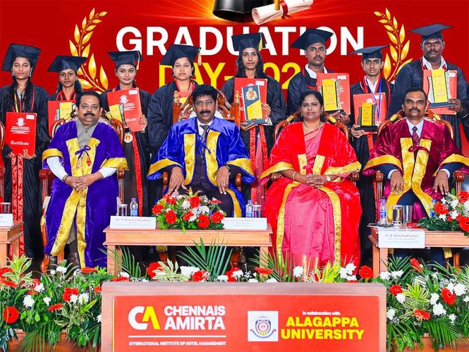 Image from: 800 Students Graduate at Chennais Amirta Graduation Ceremony as Industry-Ready Hospitality Professionals