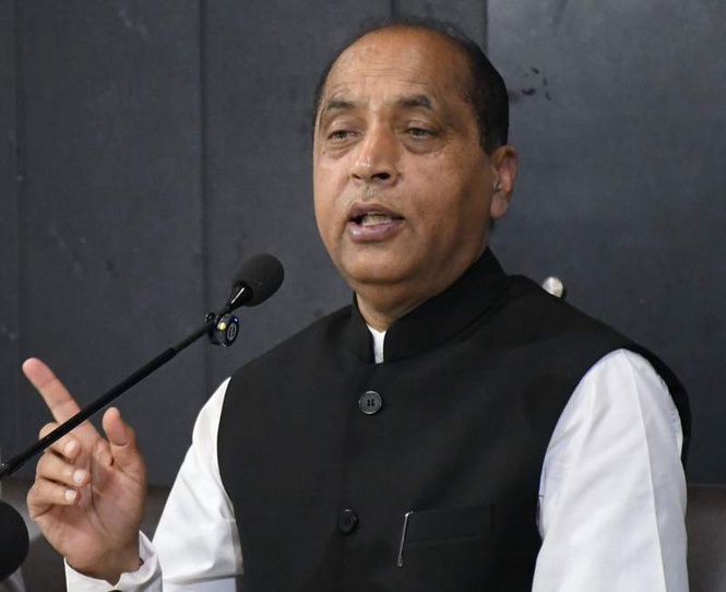 Image from: Jai Ram Thakur accuses Congress of trying to hijack ULB, Panchayat poll mandate