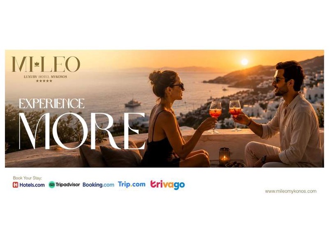 Image from: Honeymoon Hotel in Mykonos: How Yasam Ayavefe’s Mileo Mykonos Compares with Louder Luxury Stays