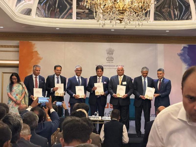 Image from: Piyush Goyal unveils UK-India CETA Business Utilisation Manual to help firms tap upcoming trade pact