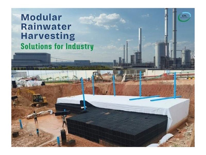 Image from: InRain® Construction Champions Smarter Water Conservation with Advanced Modular Rainwater Harvesting Systems