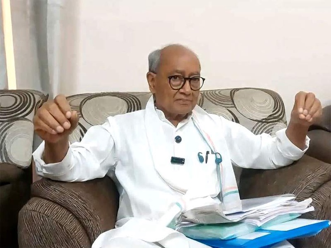 Image from: "No greater act of dishonesty against followers of Sanatan Dharma": Digvijaya Singh on Ram Mandir donation row