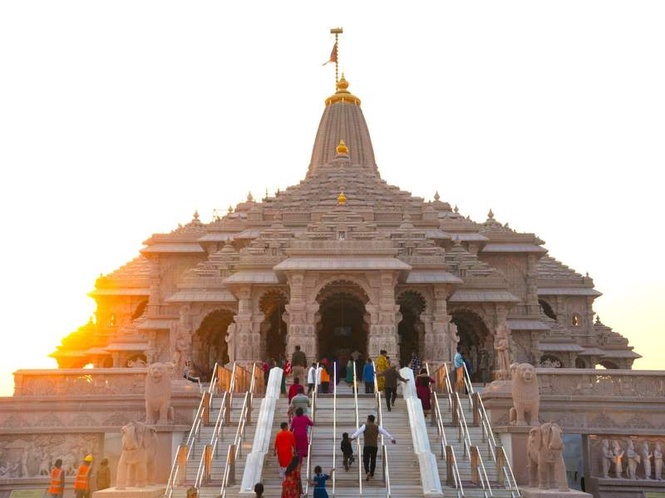 Image from: ’Committed to fair probe’: Ram Mandir Trust confirms Champat Rai, Mishra’s resignations