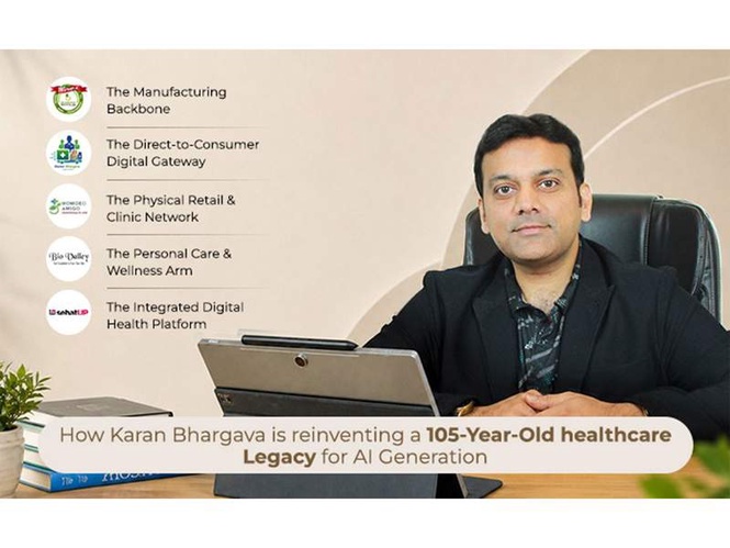 Image from: How Karan Bhargava Is Reinventing a 105-Year-Old Healthcare Legacy for the AI Generation