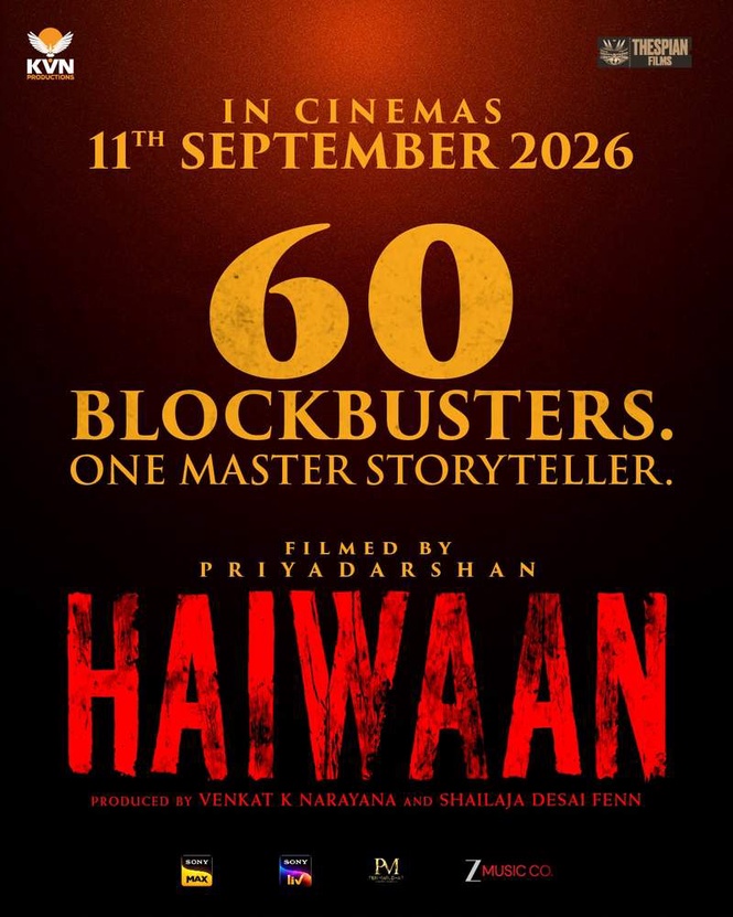 Image from: Akshay Kumar and Saif Ali Khan reunite after 18 years for Priyadarshan’s thriller ‘Haiwaan’