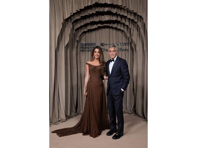 Image from: Amal Clooney says life and career were "easier" before marrying George Clooney, reflects on navigating fame