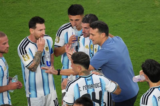Image from: Lionel Scaloni couldn’t hide Lionel Messi’s World Cup game status from iconic 91-year-old journalist