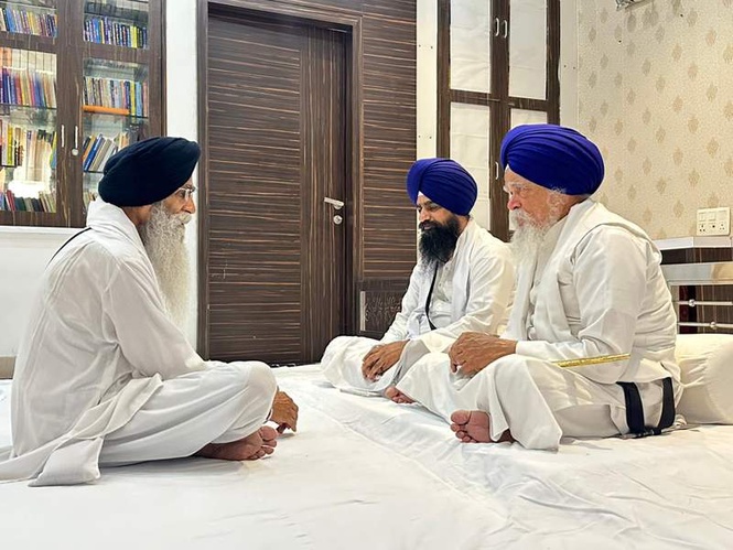 Image from: Punjab: SGPC chief Dhami denies violating Akal Takht directives