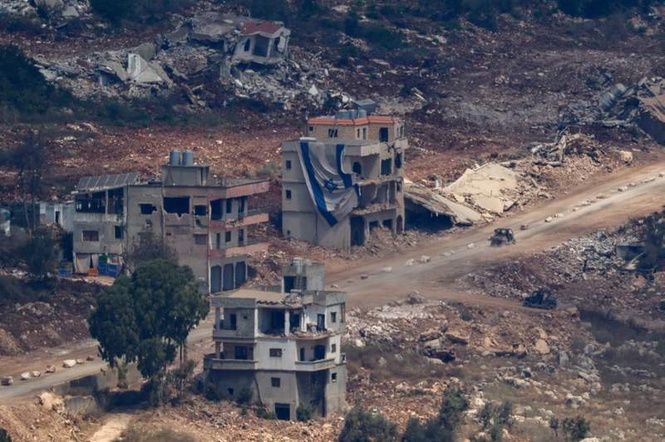 Image from: Israel strikes Lebanon day after security deal