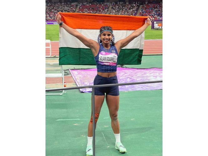 Image from: Reliance Foundation athletes steal the show on record-breaking day at Inter-State Athletics Championships