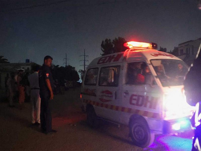 Image from: Pakistan: 3 paramilitary personnel, 3 terrorists killed in attack at Karachi’s Gulistan-i-Jauhar