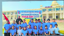 Image from: Patiala NCC cadets mark International Yoga Day