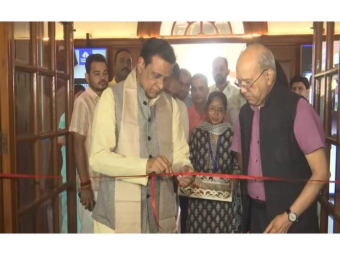 Image from: PV Narasimha Rao's grandson NV Subhash inaugurates "A Statesman's Journey" special exhibition on eve of former PM's 105th birth anniversary