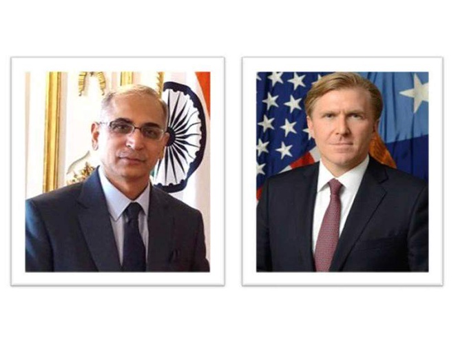 Image from: Indian Envoy lauds US Under Secy's support in advancing India-US strategic partnership