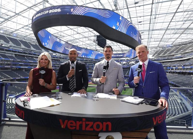 Image from: Zlatan Ibrahimovic eyes Donald Trump’s job as US president after making Fox Sports hosting debut