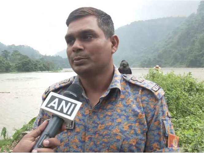 Image from: NDRF intensifies search for missing persons after Arunachal flash flood, two bodies recovered
