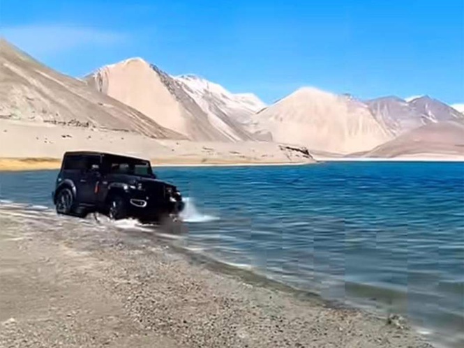 Image from: Ladakh fines Rs 2 L penalty on four tourists for illegal off-roading in protected areas