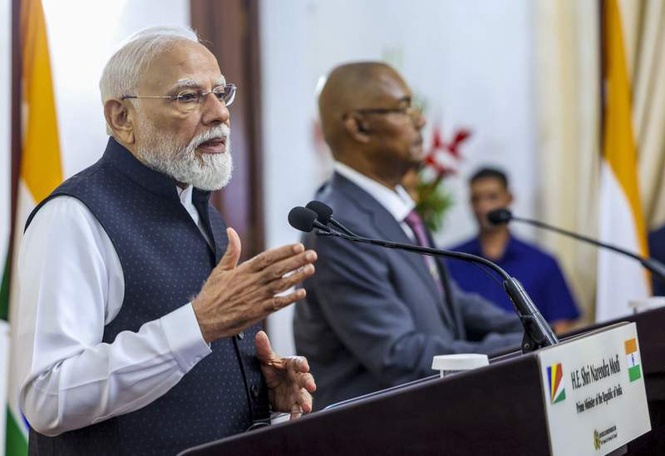 Image from: India’s vision is to make Indian Ocean an ’ocean of opportunity’: PM Modi in Seychelles