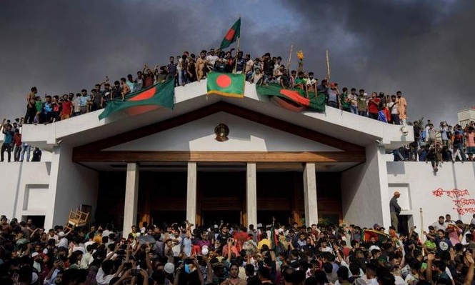Image from: 2024 student protest: Bangladesh tribunal sentences 3 police officers to death