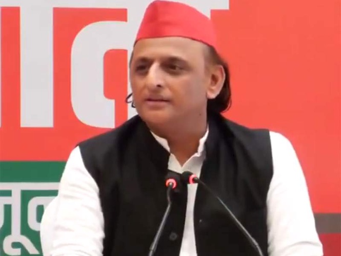 Image from: Akhilesh Yadav takes swipe at CM Yogi over Ram Mandir donation row, cites "darkness under the lamp" proverb