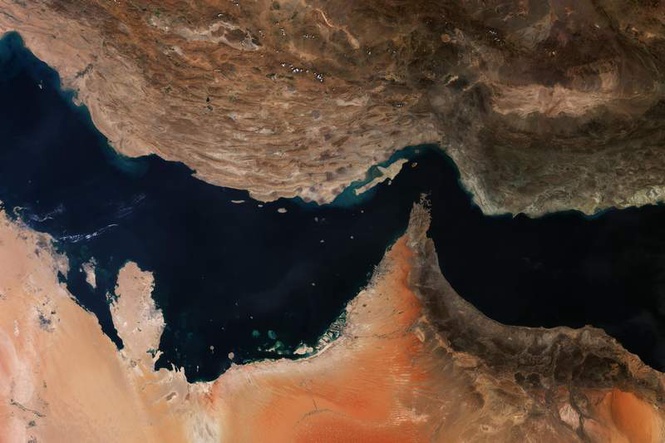 Image from: US, Iran exchange attacks, Tehran claims control of Hormuz