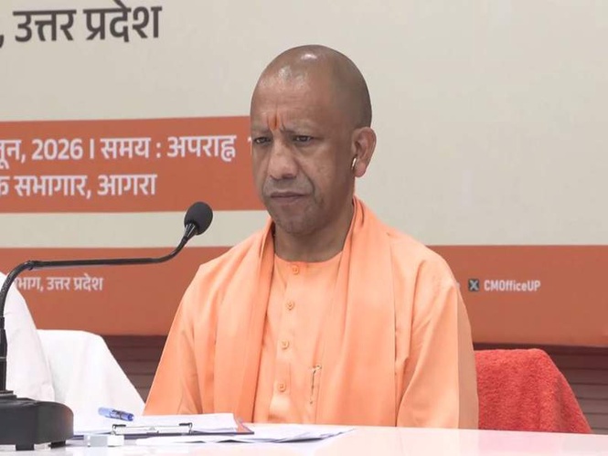 Image from: Uttar Pradesh CM Yogi Adityanath chairs high-level review meeting for development works in Agra
