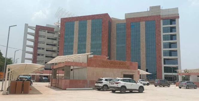 Image from: Gurugram’s Tower of Justice to open after 9-year wait; CJI Surya Kant to inaugurate North India’s largest court complex