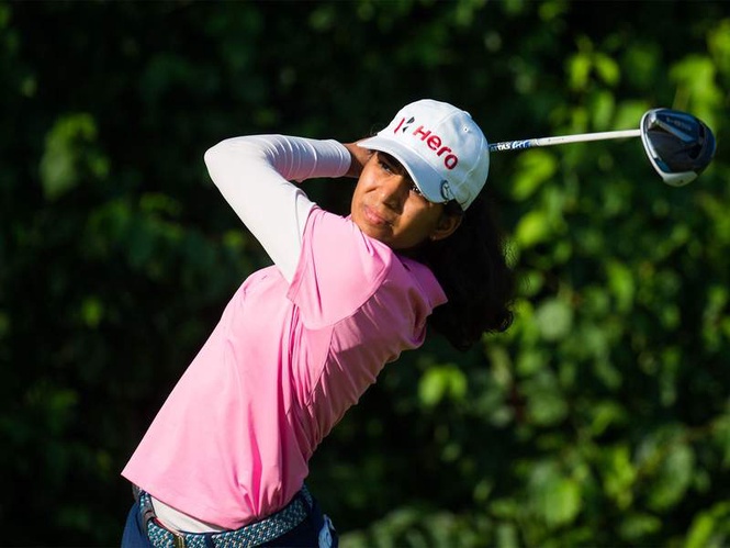 Image from: Diksha spearheads Indian charge as three make cut in Czech Open
