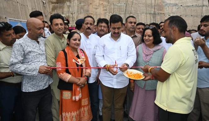Image from: PWD Minister inaugurates Rs 12-cr infra projects in Mandi