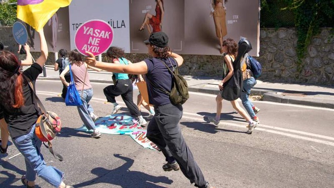 Image from: Turkey police detain dozens at LGBTQ+ Pride event in Istanbul
