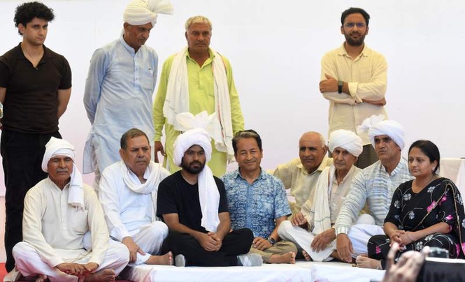 Image from: Sonam Wangchuk begins indefinite fast at Delhi’s Jantar Mantar
