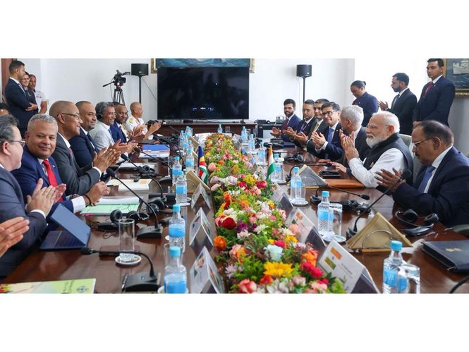 Image from: India reaffirms deepening close partnership, commitment to support Seychelles developmental priorities during PM Modi's visit