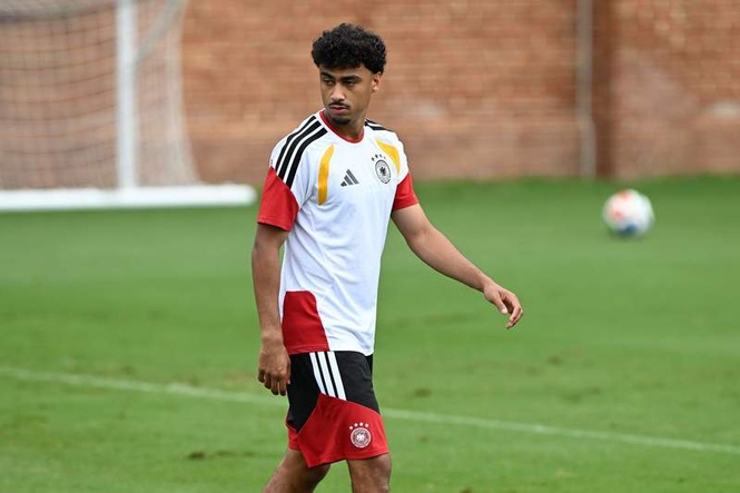 Image from: Brown trains again as Germany look set include left back v Paraguay
