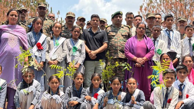 Image from: Mass afforestation drive begins in Himachal’s Mandi