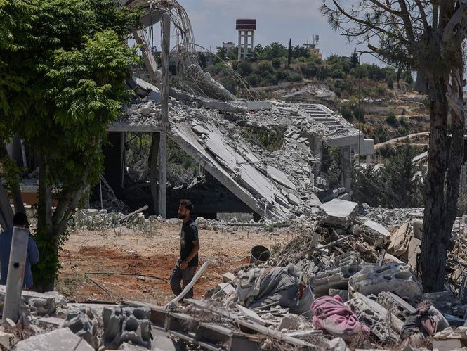 Image from: Israel dismantles Hezbollah terror complex in southern Lebanon: IDF