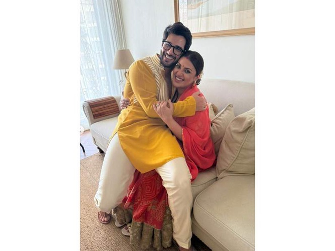Image from: Parents-to-be Aditya Seal, Anushka Ranjan share glimpses from their 'Godh Bharai' ceremony