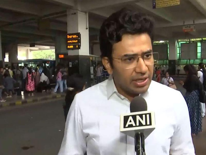 Image from: "Public transport users treated as second-class citizens": BJP MP Tejasvi Surya slams state for ignoring daily commuters to prioritise 'VIP projects'