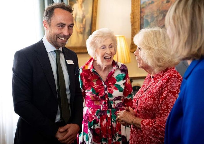 Image from: James Middleton publicly keeps promise made to Catherine during cancer battle