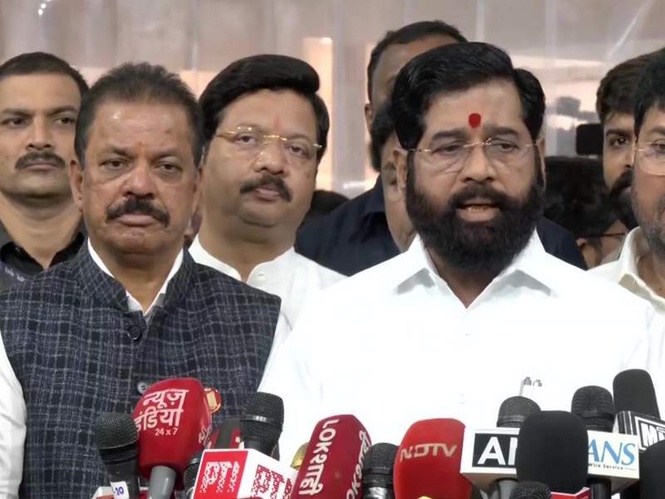 Image from: "Benchmark verdict": Maharashtra Deputy CM Eknath Shinde commends death penalty in Nasrapur rape-murder case